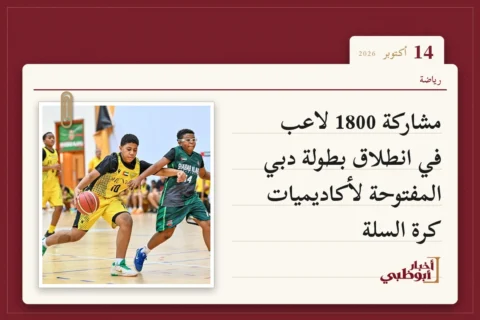 مشاركة 1800 لاعب في انطلاق بطولة دبي المفتوحة لأكاديميات كرة السلة