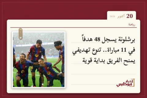 برشلونة يسجل 48 هدفاً في 11 مباراة.. تنوع تهديفي يمنح الفريق بداية قوية