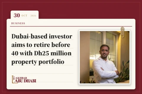 Dubai-based investor aims to retire before 40 with Dh25 million property portfolio