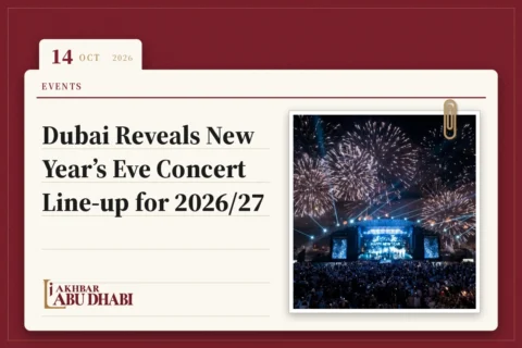 Dubai Reveals New Year’s Eve Concert Line‑up for 2026/27