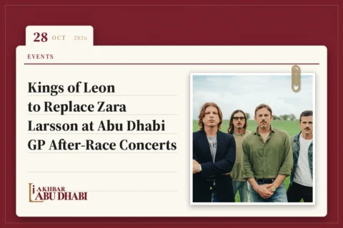 Kings of Leon to Replace Zara Larsson at Abu Dhabi GP After-Race Concerts