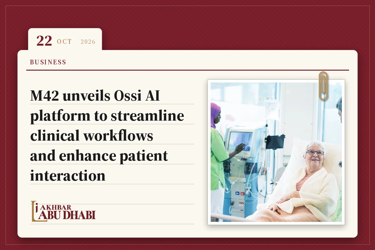 M42 unveils Ossi AI platform to streamline clinical workflows and enhance patient interaction