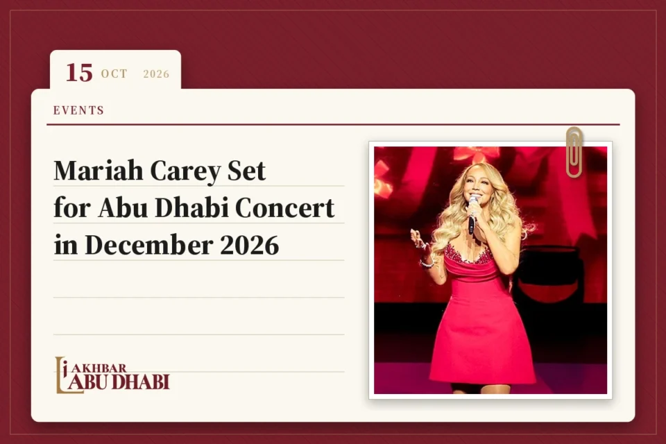 Mariah Carey Set for Abu Dhabi Concert in December 2026