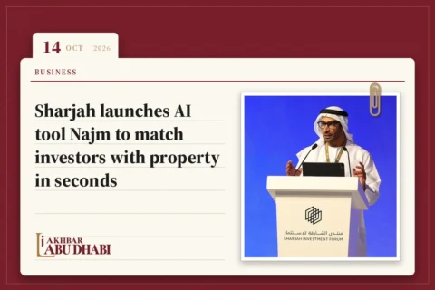 Sharjah launches AI tool Najm to match investors with property in seconds