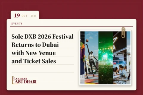 Sole DXB 2026 Festival Returns to Dubai with New Venue and Ticket Sales